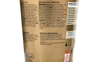 Delhaize | Soupe | Homard 600 gr