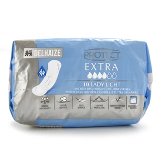 Delhaize | Protect|Urineverlies |matig | Extra |Aloe Vera|10 pc 