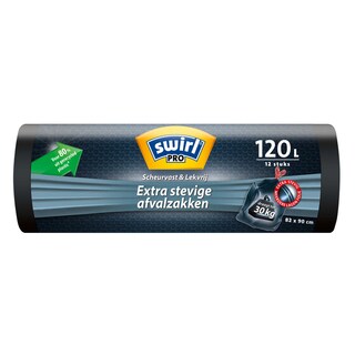 Swirl | Vuilniszakken | Extra Stevig | 120 L 