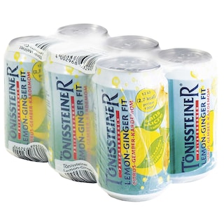Tönissteiner | Lemonade | Lemon Ginger | Cannette 6 x 33 cl