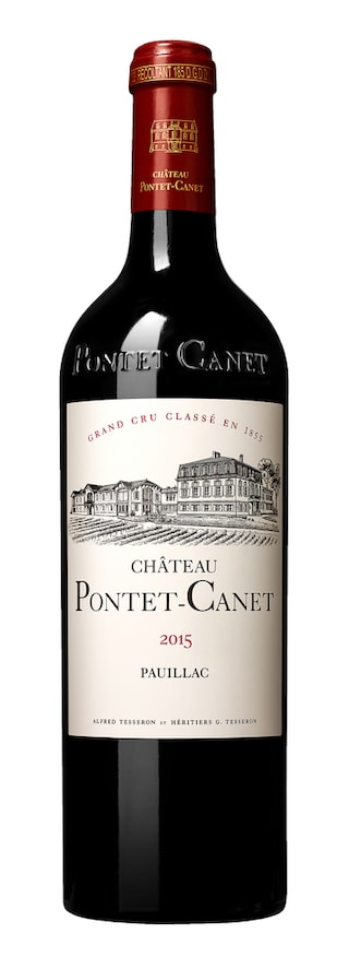France - Frankrijk | Bordeaux - Pauillac | Château Pontet Canet 15 Rood | Houten Kist 