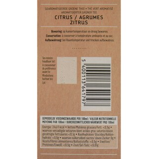 Delhaize | Thee | Groen | Citrus | Zakjes 