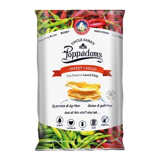 Uncle Saba's | Poppadoms Linzen Chips | Sweet Chili 