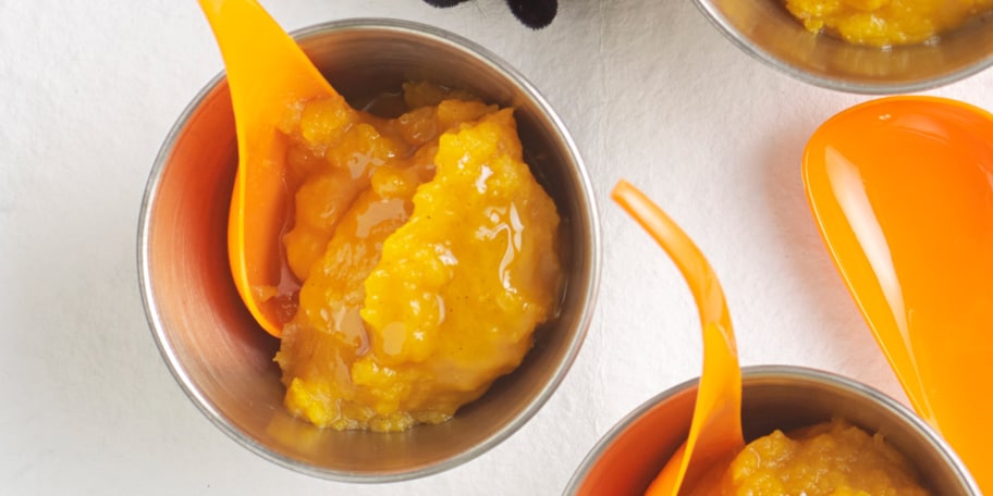 Compote van pompoen met kruiden