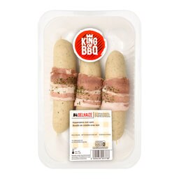 Delhaize | Boudin de volaille avec lard 