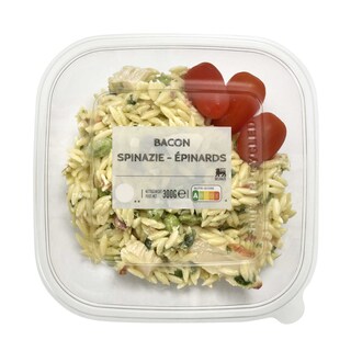 Delhaize | SALADE ORZO BACON EPINARD 