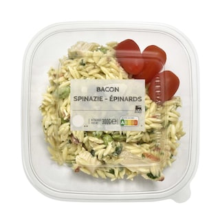 Delhaize | SALADE ORZO BACON EPINARD 