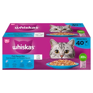 Whiskas | Aliment chat | Gelée | Mix poisson 40 x 85 gr