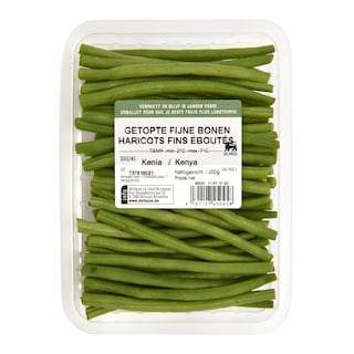 Delhaize | Haricots | Fins | Équeutés 200 gr