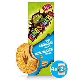 Koekjes | Dinosaurus | Gevuld | Melkchocolade