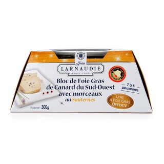 Jean Larnaudie | Blok eendenlever Sauternes 