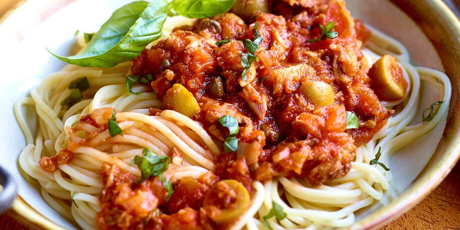 Spaghetti met sardienen