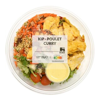 Delhaize | Salade | Kip curry 320 gr