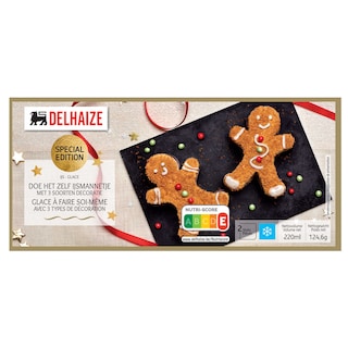 Delhaize | Ijsmannetje | Peperkoek | Diy 