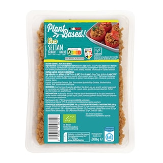 Delhaize | Plant-Based | Seitan | Haché | Vegan | Bio 
