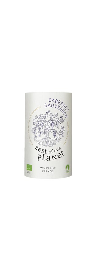 France - Frankrijk | Midi de la France - Languedoc | Best Of Our Planet Cabernet Sauvignon 2018 | BIO 