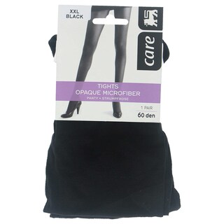 Delhaize | Care | Panty microfiber 60D noir XXL 