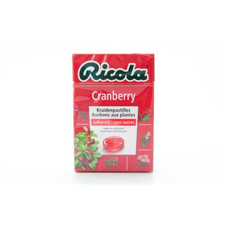 Ricola | Bonbons aux plantes | Cranberry | Bon €0.60 