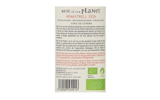 Espagne - Spanje | Valencia | Monastrell | Best planet | 75cl | 2019 | Vin rouge | Bio 