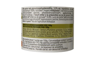 Delhaize | Bio | Yaourt | Entier | Grenade-10% 