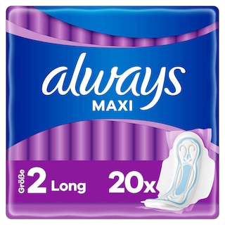 Always | Maxi | Serviettes | Long | Ailettes 