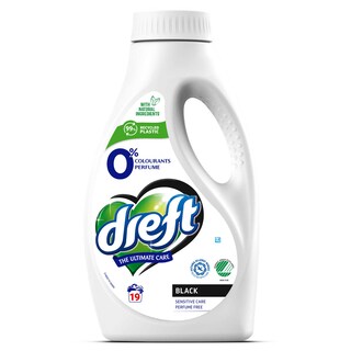 Dreft | Wasmiddel | Vloeibaar | Zwart | 0% | 0,988L | 19DS 19 st