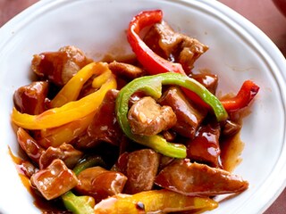 Dés de canard à l’aigre-doux