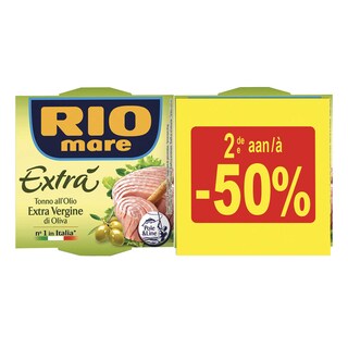 Rio Mare | Thon | Huile d'olive | Extra vierge | 2 1/2 p 