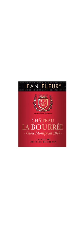 Jean Fleury | Chateau La Bourree | Castillon - Côtes de Bordeaux | 2018 75 cl