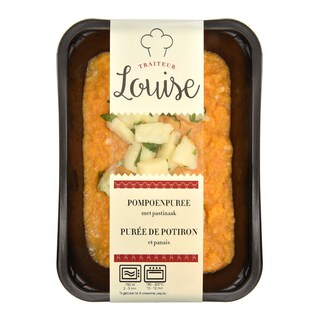 Traiteur Louise | PUREE VAN POMPoeN MET PASTINAAK 