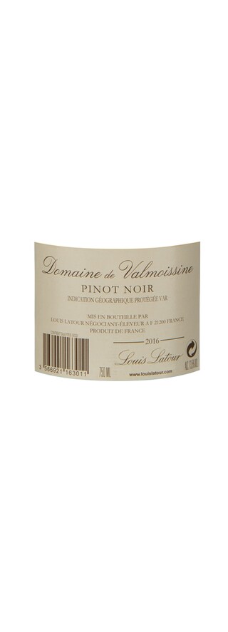 France - Frankrijk | Provence - Vin de Pays | Domaine Valmoissine Louis Latour 2016 