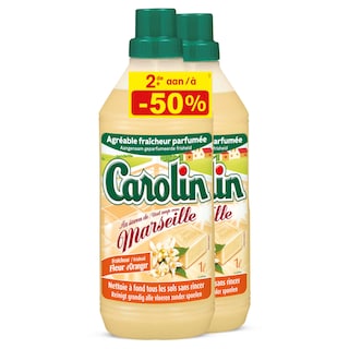 Carolin | Savon | Marseille | Fraîcheur fleur d'oranger | 2e 1/2 prix 