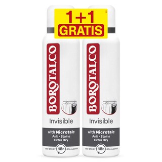 Borotalco | Deospray | Invisible | 1+1 gr 
