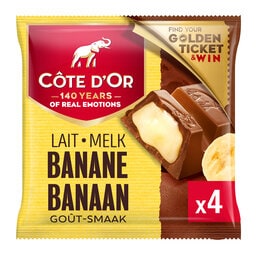 Chocolade Reep | Melkchocolade | Banaan