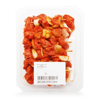 Delhaize | Brochette | Porc | Oignons | Mariné 