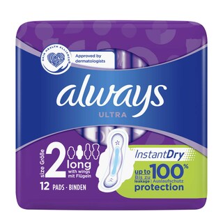 Always | Ultra | Serviettes hygiéniques | Long | Protection | Nuit 