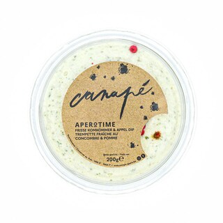 Canapé | Trempette pomme au concombre 