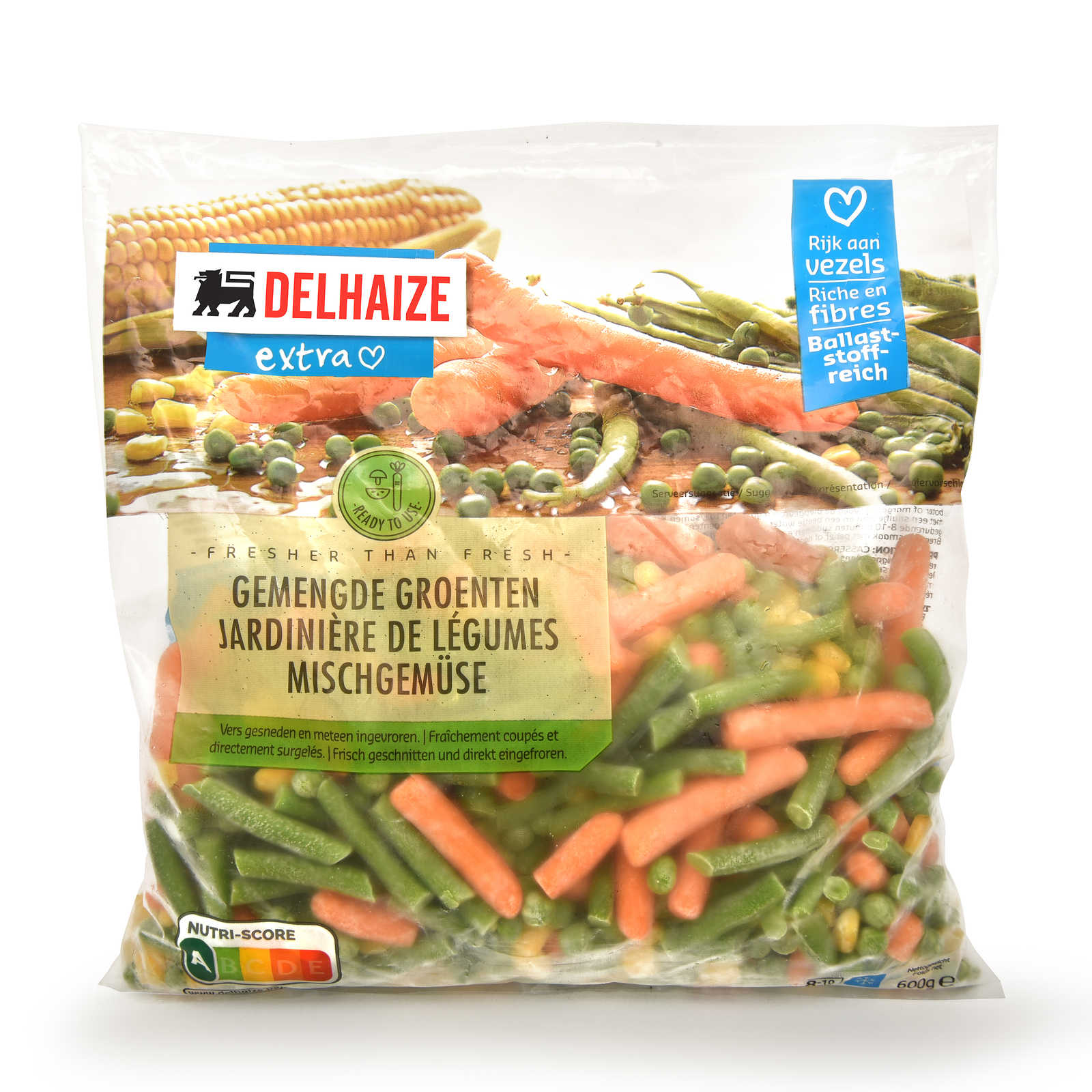 Delhaize Gemengde groenten 600 gr Delhaize