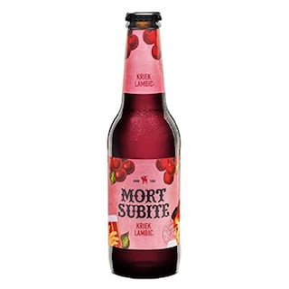 Mort Subite | Mort Subite|Bière Kriek Lambic|4% ALC|4x25cl|Bouteille 