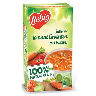 Liebig | DéliSoup' | Soupe | Julienne | Tomate-Légumes-Boulettes 