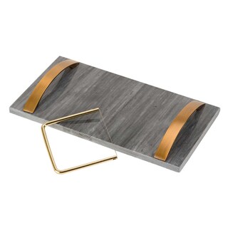 Cosy & Trendy | Marmer dienblad | zwart 