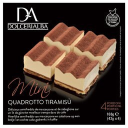 Mini Quadrotto | Tiramisu | 4pc