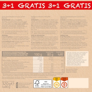 Taste of Inspirations | Moelleux | Met chocolade | 3+1 gratis 