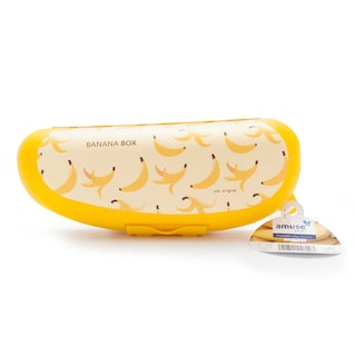 DBP Plastics | Boîte | Banane | Assortiment | Bleu-Jaune 