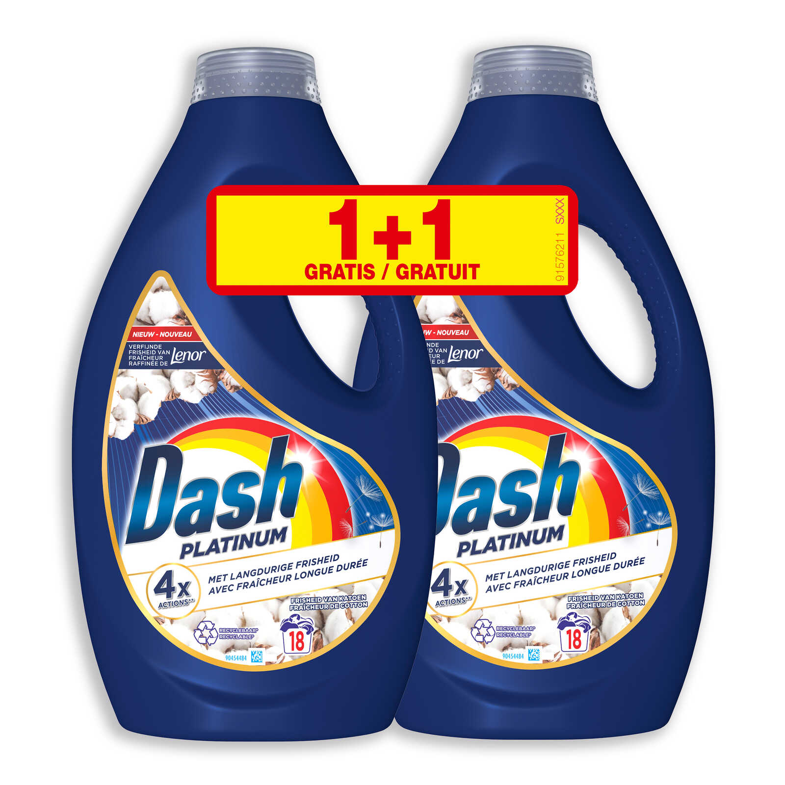 Dash Liquide Fraîcheur de Coton