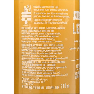 Delhaize | Raw Lemonade | Ananas | Passi 