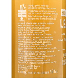 Delhaize | Raw Lemonade | Ananas | Passion 