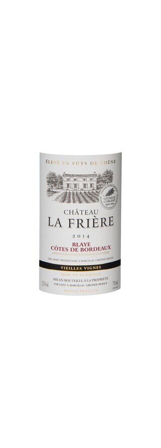 France - Frankrijk | Bordeaux - Blaye Cd Bordeaux | Château la Friere 2014 