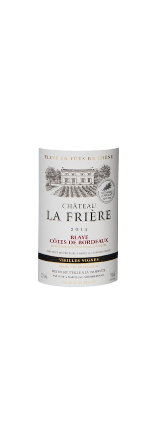 France - Frankrijk | Bordeaux - Blaye Cd Bordeaux | Château la Friere 2014 