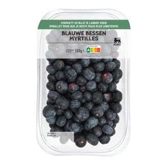 Delhaize | Blauwe bessen 500 gr